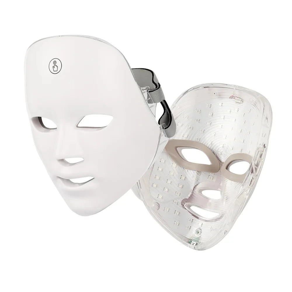 Rechargeable 7-Color LED Face Mask