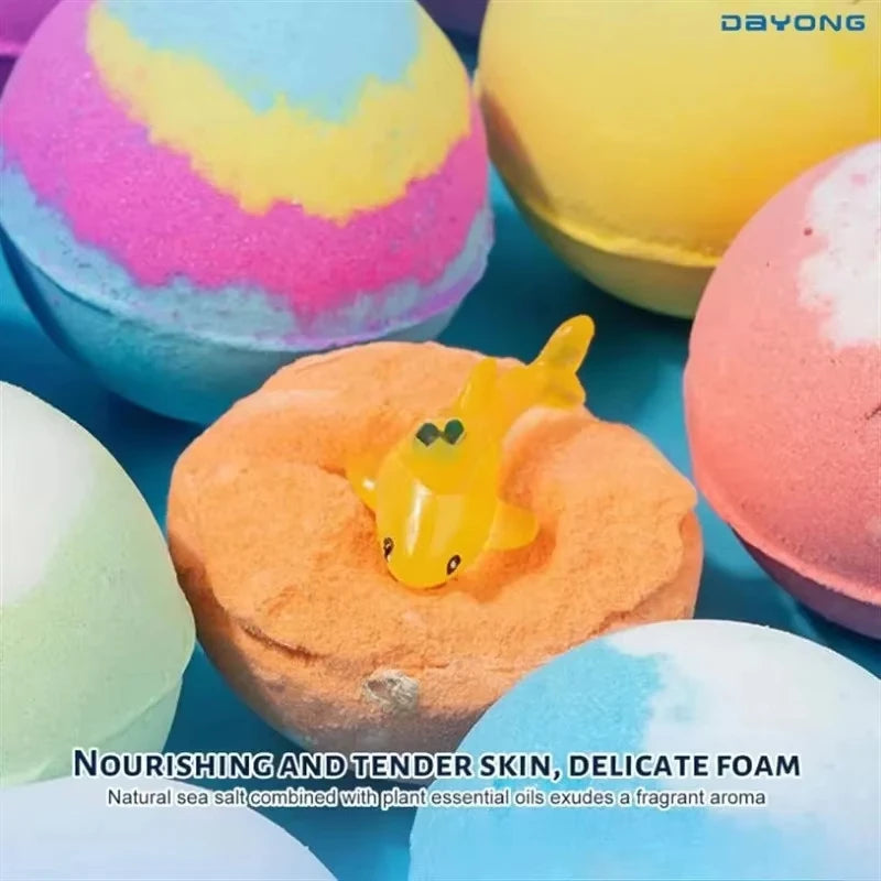 Kids Bath Bombs with Toy Inside