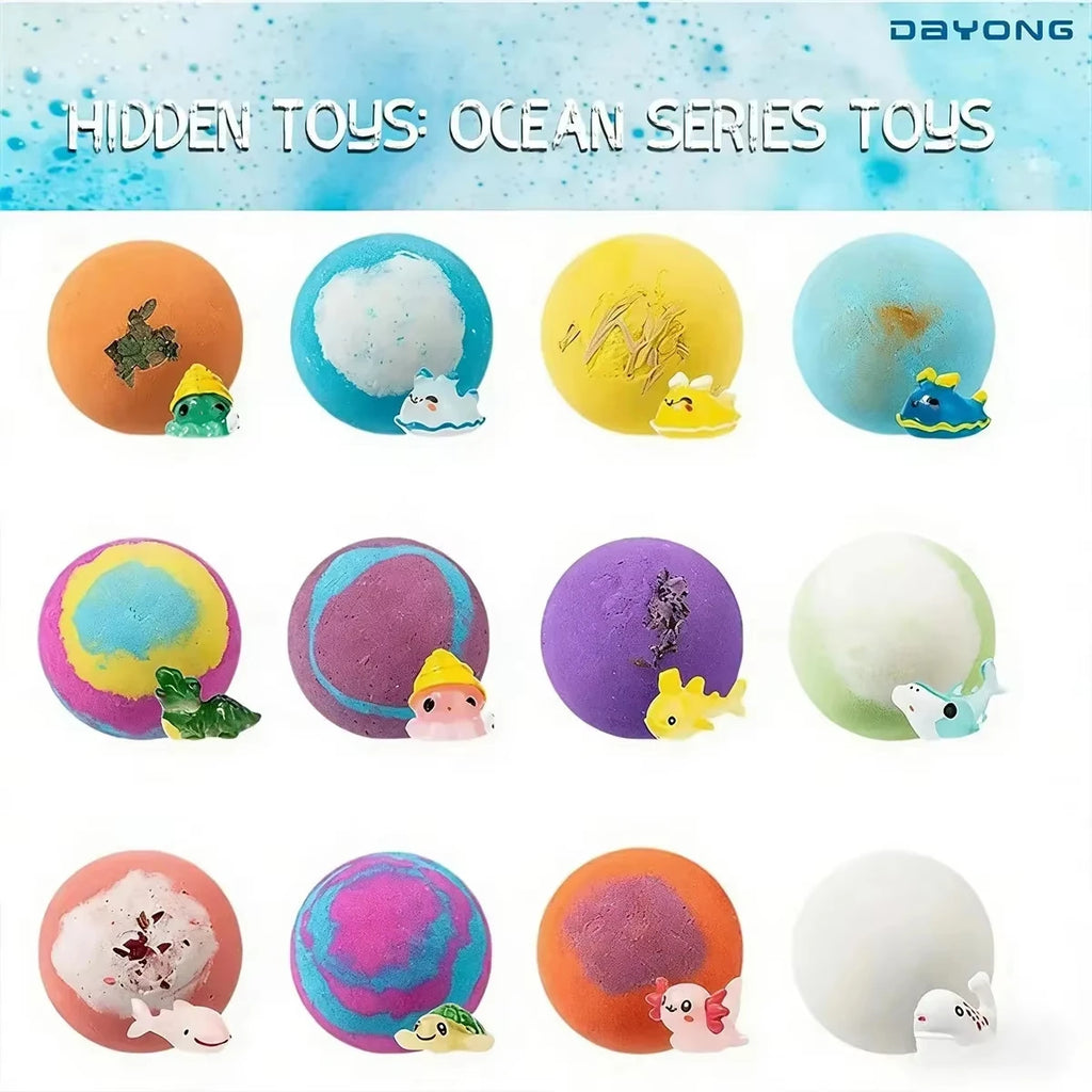 Kids Bath Bombs with Toy Inside