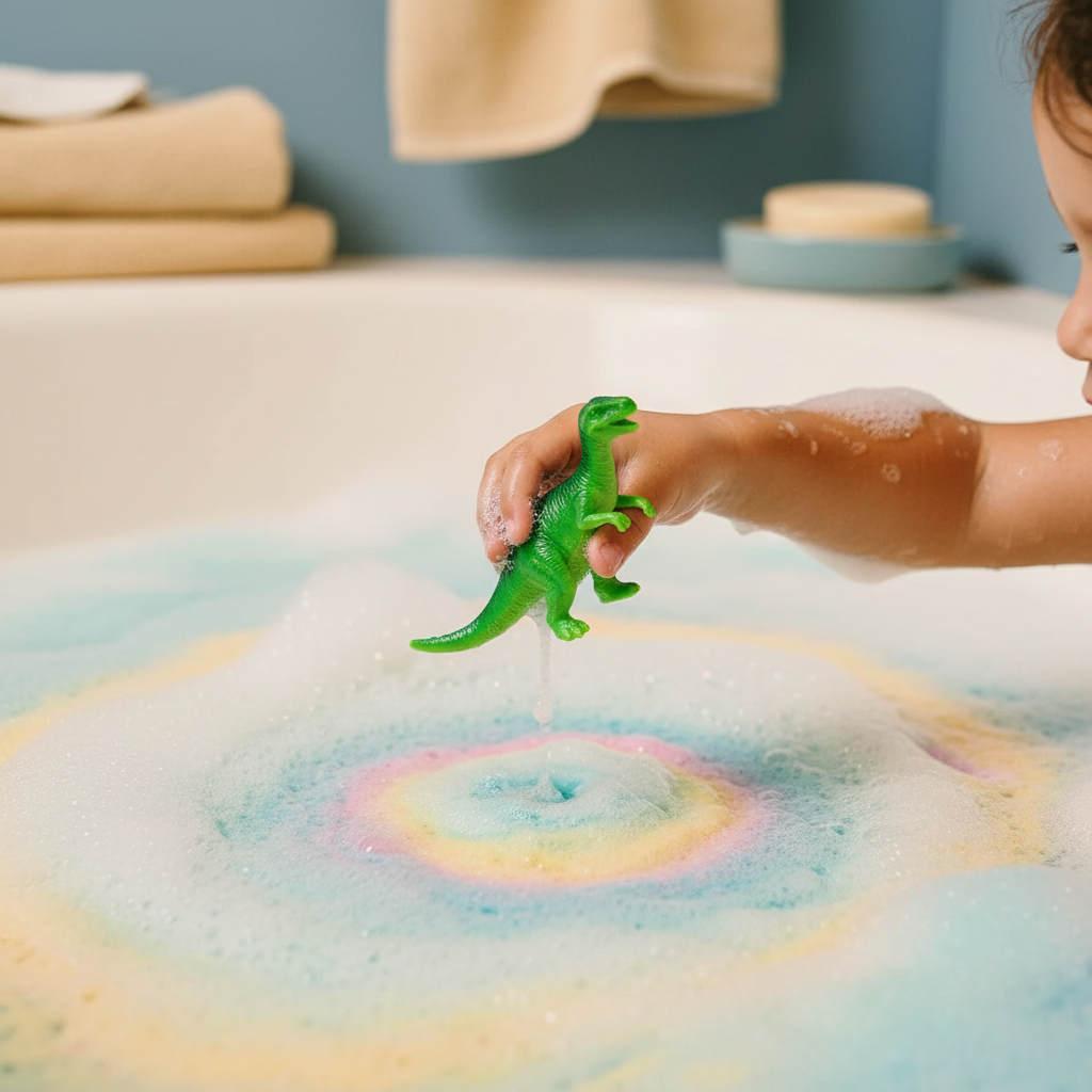 Kids Bath Bombs with Toy Inside