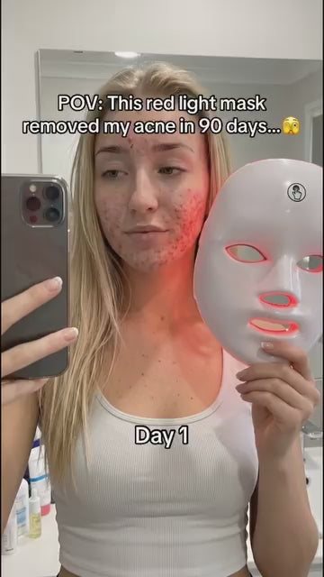 Rechargeable 7-Color LED Face Mask